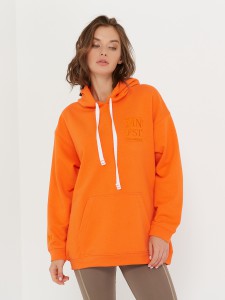 oversized hoodie orange peel