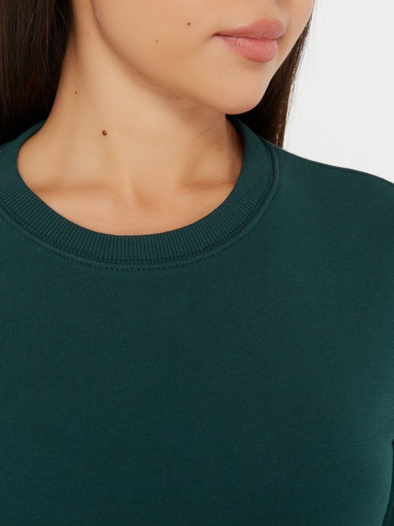 basic sweatshirt evergreen